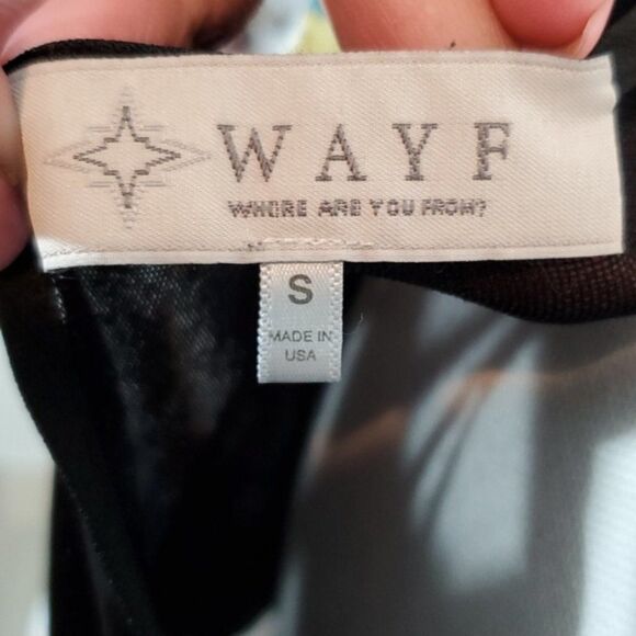 💐WAYF, Floral print Faux wrap/mesh back top💐 - Picture 5 of 6